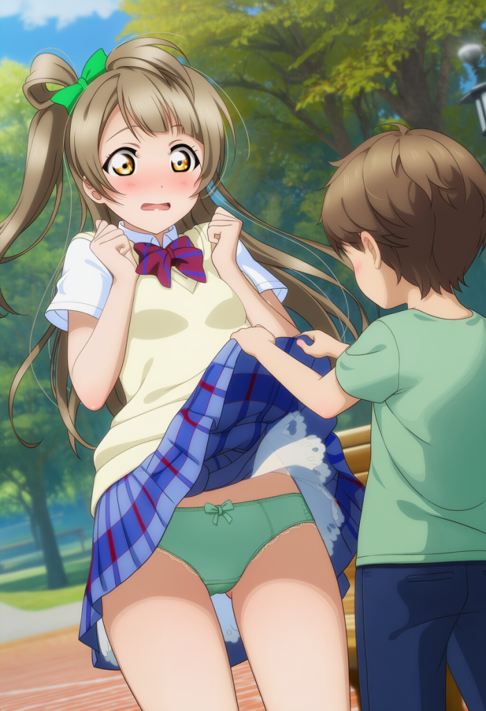 【画像】エロガキにイタズラされちゃう南ことりちゃん