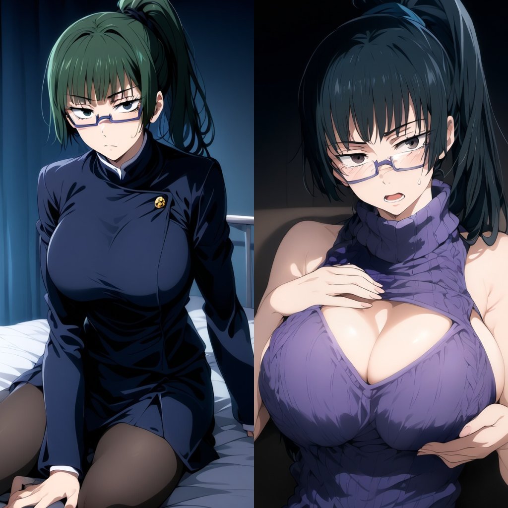 【画像】童貞を○すセーターを着た禪院真希♥