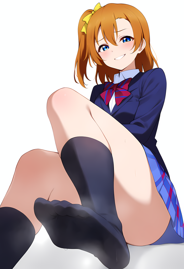 【画像】μ’sの靴下裏を堪能するエロ画像♥