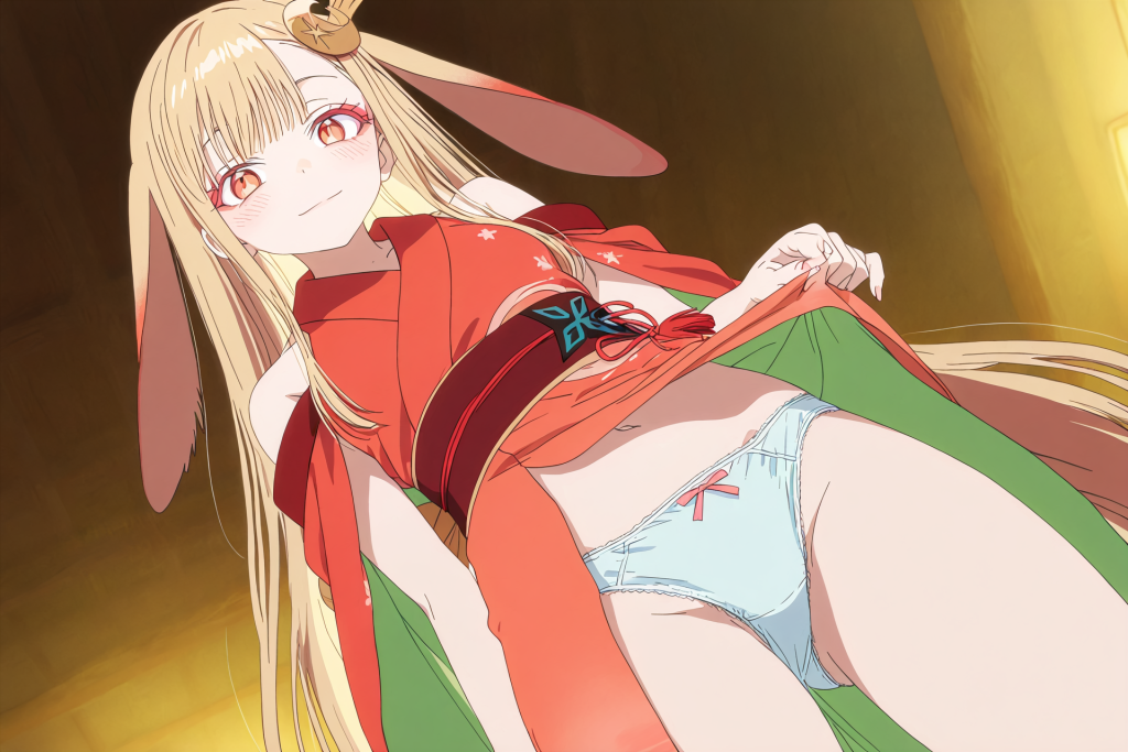 【画像】超かぐや姫キャラのえっちなおぱんつ♥
