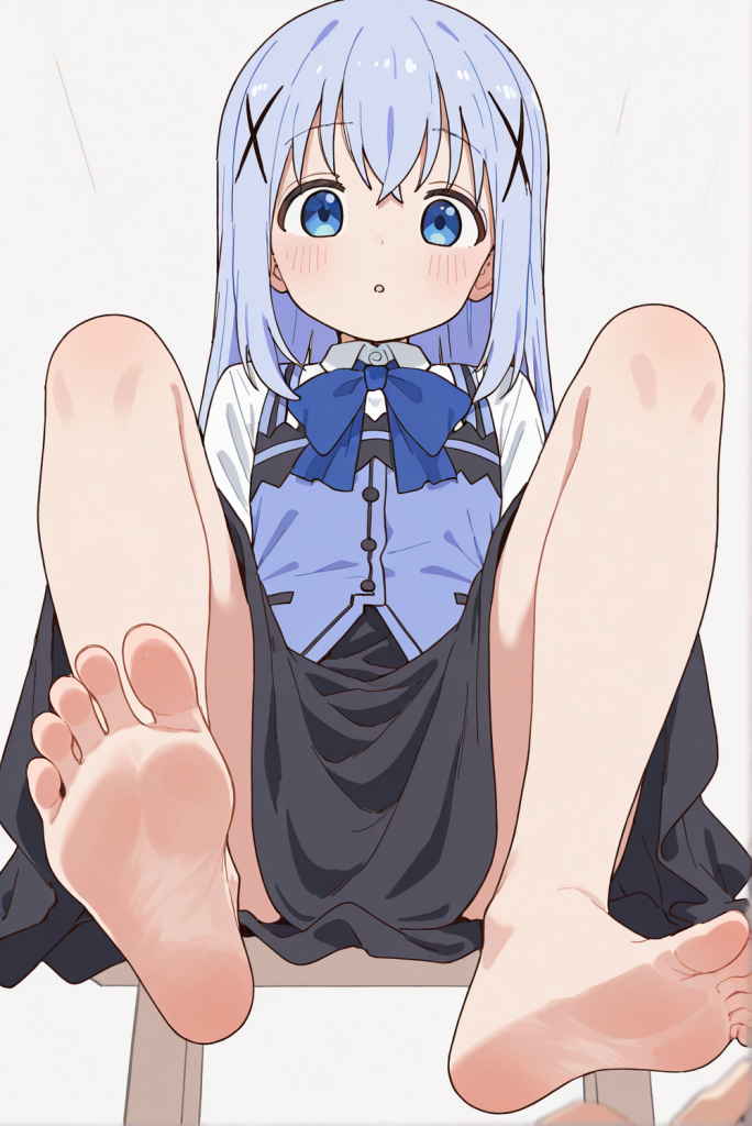 【画像】チノちゃんの足裏・・・