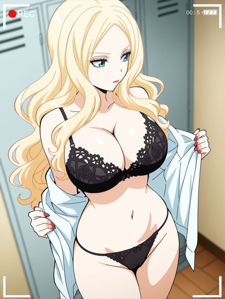 【画像】ビッチ先生を盗撮してエッロい黒下着でシコシコしたいエロ画像