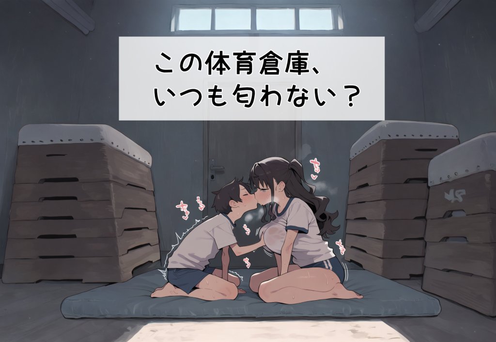 【二次エロ】この体育倉庫、いつも匂わない？