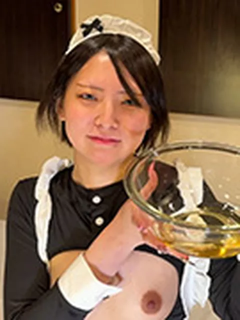 小悪魔メイドの唾液とマン汁をじっくり味わいました！ フェチエロ動画