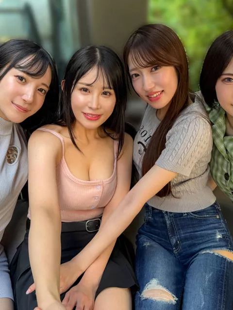 『 さら＆ひまり＆まりな＆うらら 』 素人ハメ撮り 動画　fanzaレビュー　女でも見られるアダルト動画