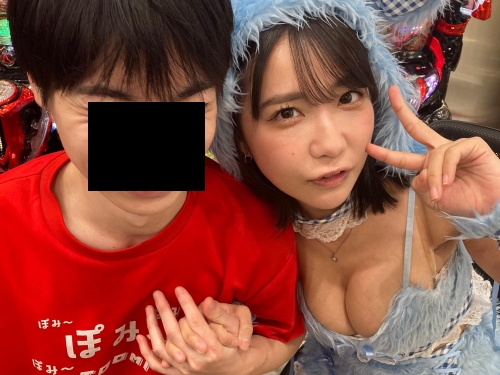 パチンコ来店イベントの巨乳がエロすぎてほぼ風俗になってしまう
