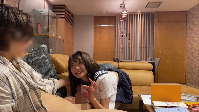 【素人】思春期の女子校生が家庭教師を誘惑！隠し撮りされているとも知らず喘ぎ狂う中出しセックスが流出！