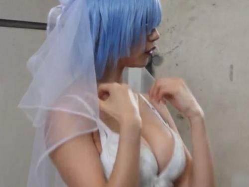 【リアルHQ盗撮】完全エロ目線のカメラ小僧たちに撮られまくる美人コスプレイヤーが巨乳美女すぎて女神ｗｗｗ