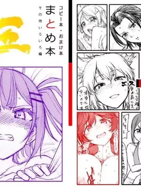 【性的要素が中心の構成】コピー本・おまけ本 まとめ本5 その他いろいろ編