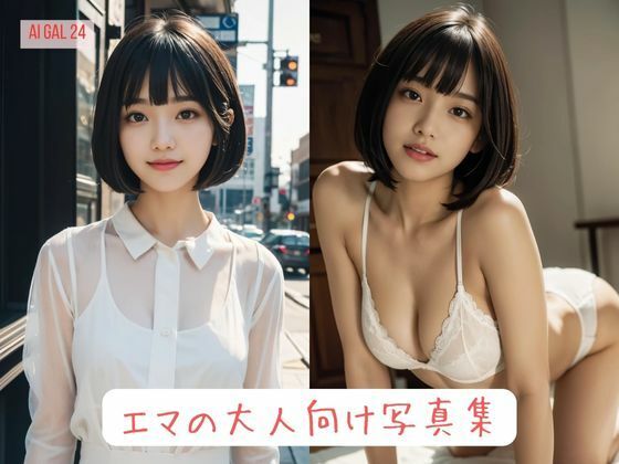 【ワンピース エロ同人】 いつも白いワンピースの女性【エマ】の大人向け写真集