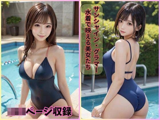 【ワンピース エロ同人】 サンシャイン・グラマー: 水着で映える美女たち