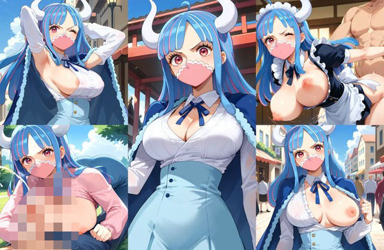 【ワンピース エロ同人】 【う○ティイラストエロ画像】ワ○ピースに登場するセクシー巨乳ありんすちゃんのエッチな画像集