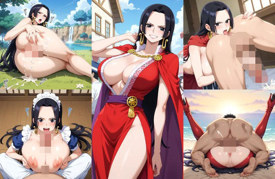 【ワンピース エロ同人】 ワンピースイラストエロ画像_あの大人気蛇姫ちゃんのもっとエロくなった画像集！