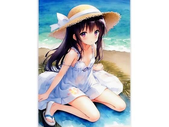 【ワンピース エロ同人】 白ワンピース少女集