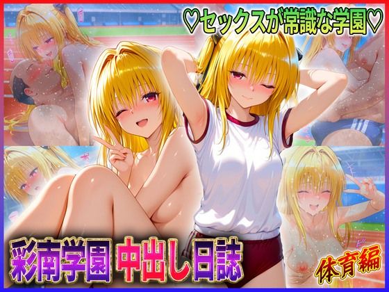 【To LOVEる エロ同人】 彩南学園の中出し日誌  体育編  金色〇闇