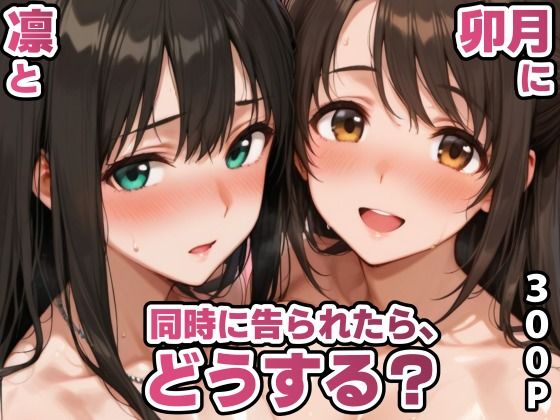 【同人エロ漫画】  凛と卯月に同時に告られたら、どうする？