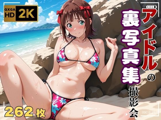 【エロ同人】  【ア●マス/天●春香】写真集メイキングフィルム［裏 Ver.］