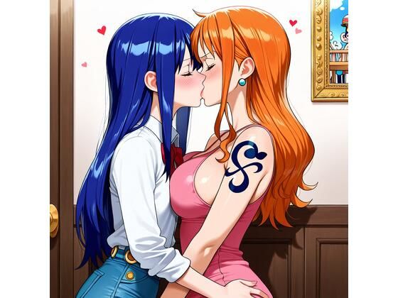【ワンピース エロ同人】 【R-18】ウェンディ・マーベル×ナミ 57枚