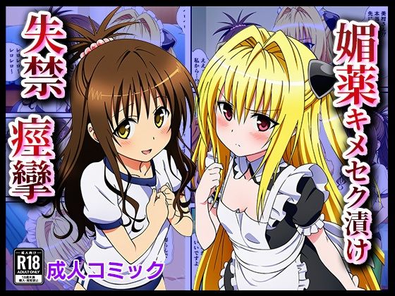 【To L〇VEる エロ同人】 媚薬キメセク漬け！失禁痙攣アクメでアヘとろ肉便器に 〜美柑、ヤミ編〜【ToLOVEる】