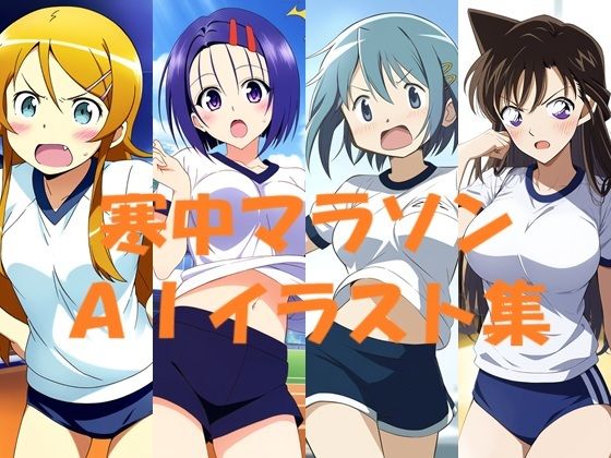 【名探偵コナン エロ同人】 寒中マラソンAIイラスト集