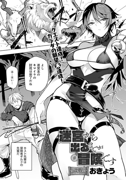 【エロ漫画】 迷宮から出るまでが冒険です  おきょう
