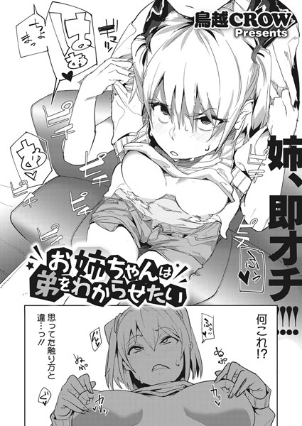 【エロ漫画】お姉ちゃんは弟をわからせたい—巨乳の姉が精気をもらす夜の授業ｗ