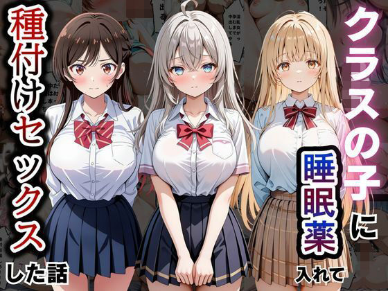 【エロ同人】巨乳美少女とフェラと中出しで絡む学園の昼下がりセックス事情！！