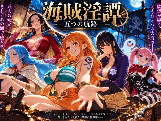 【ワンピース エロ同人】巨乳OLが野外露出フェラと中出しオナニーを乾燥させずに挑む罠だらけの夜ｗ