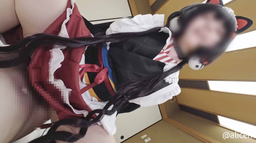 にじさんじ 戌亥とこ - 甘サドコンカフェメイドレイヤーさんに関西弁でねっとり淫語責めされトロ甘寸止め唾液交換チクパコ生〇メ性交する動画10