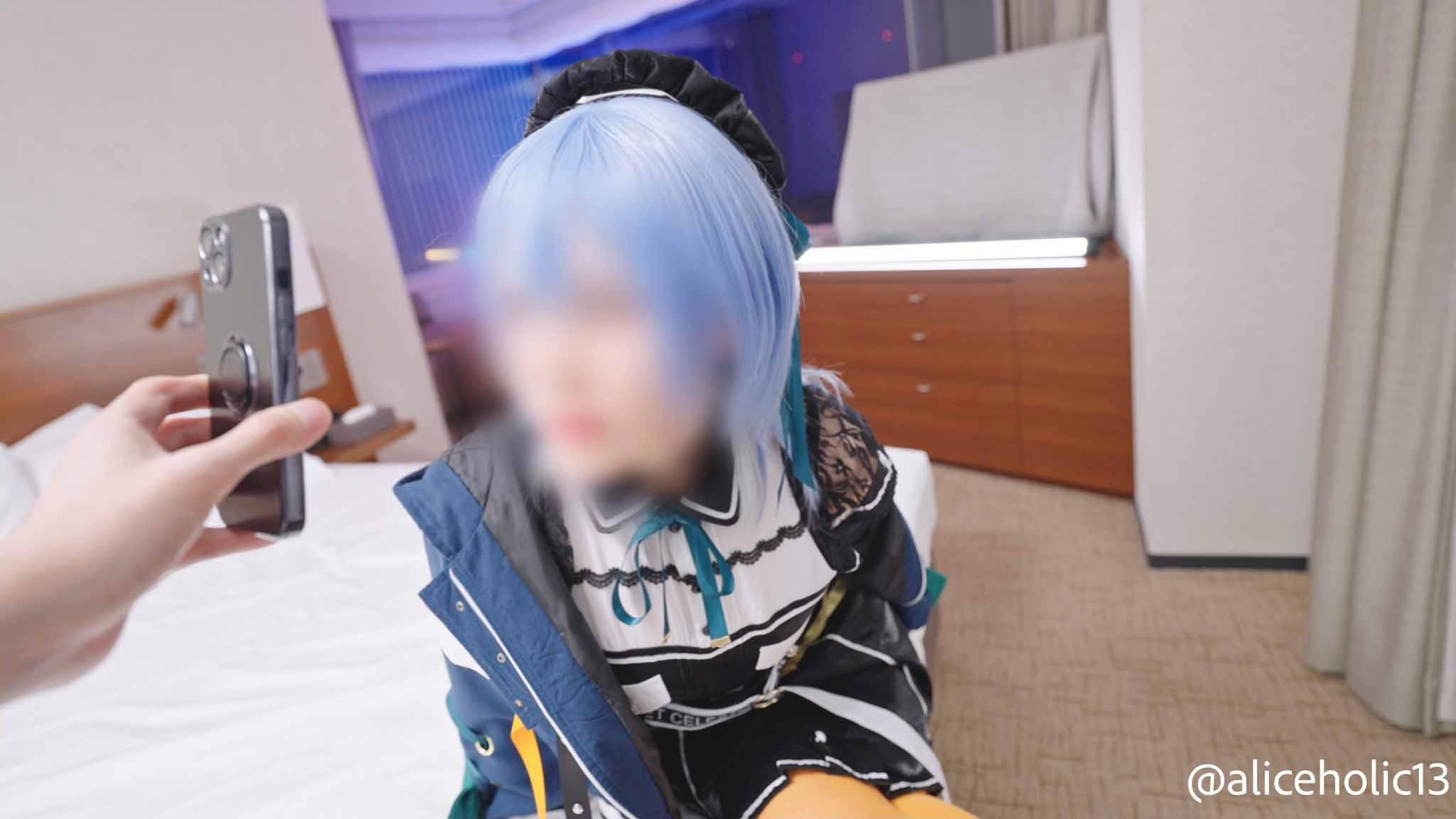 ホロライブ 星街すいせい 【危険日だけど、精子いっぱい欲しい゛っッ!】 常識改変アプリ&スローセックスで完全発情しきった推しコスプレイヤー配信者とセッ◯スしないと出られない部屋で、イキっぱなしのメス堕ち唾液交換イチャパコ連続性交3