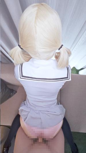【素人・ハメ撮り・制服コス】色白小動物系レイヤーちゃんと制服コスハメ撮り 街角ナンパで即ホテルSEX ねっとり密着えっちで膣奥中◯し2連発【スマホ対応縦動画】
