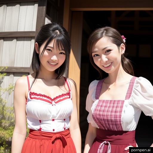 pornpenの衣装 drindl2
