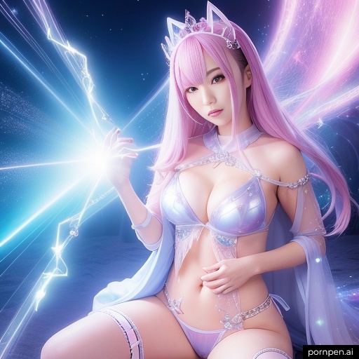 キワどい衣装の魔法少女4