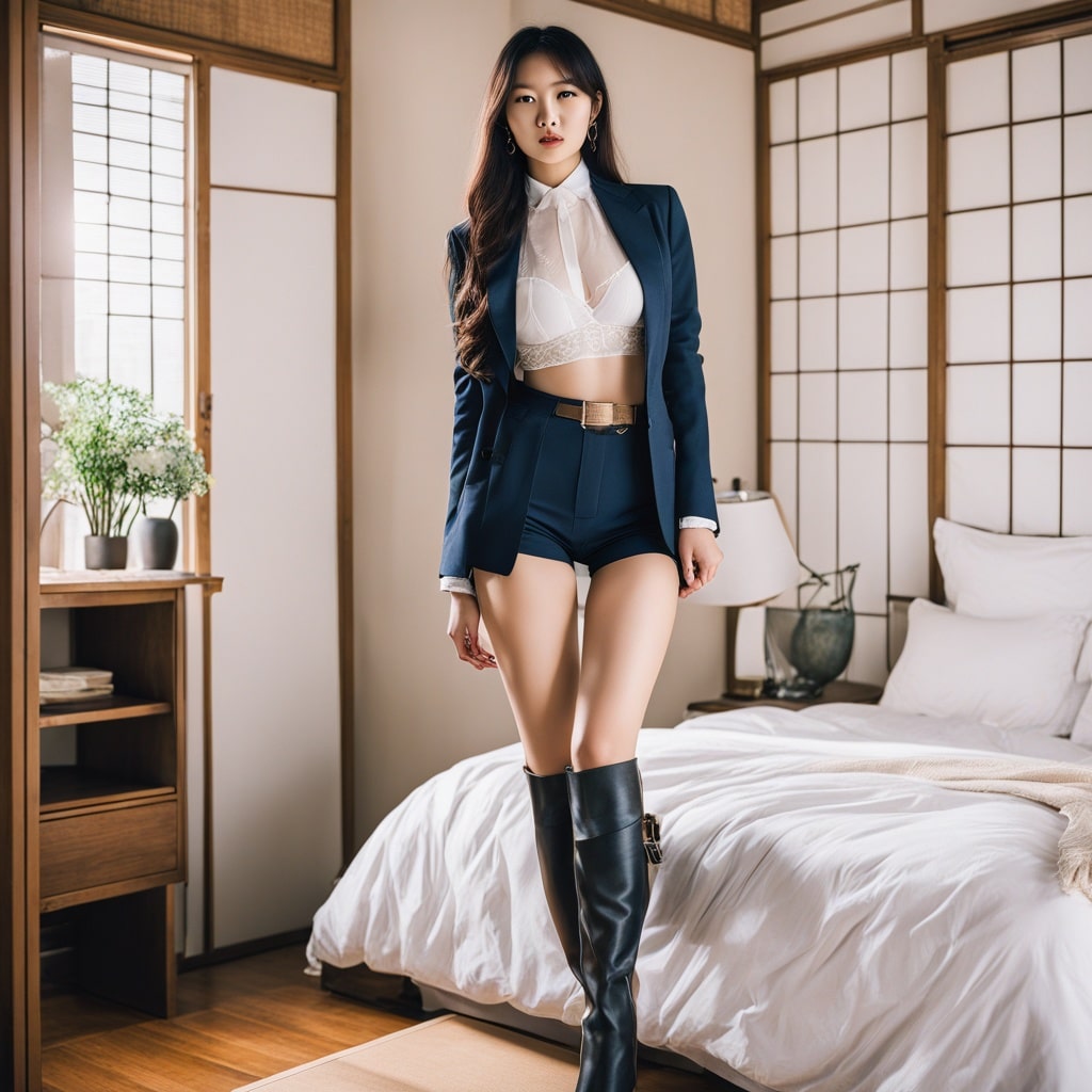 ブーツふともも足フェチ画像14