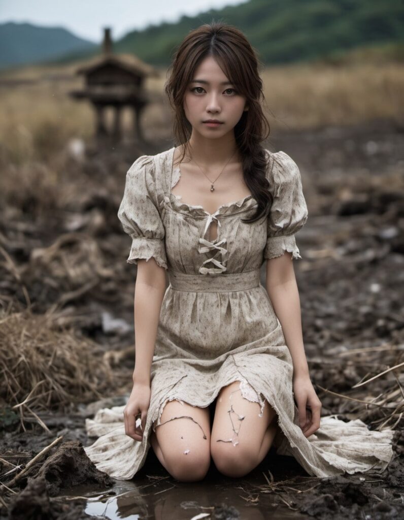 ボロボロの服のお姉さん2