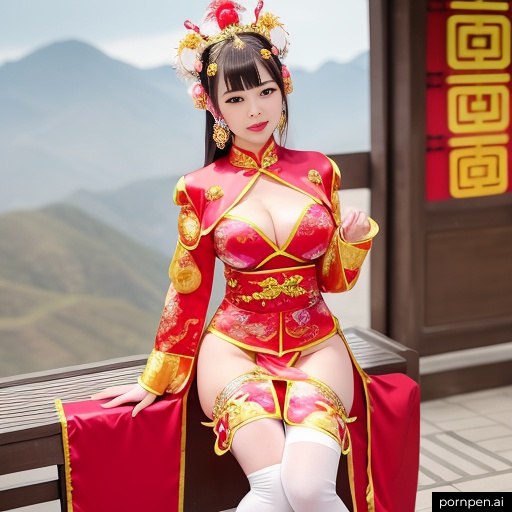 民族衣装のセクシー画像1