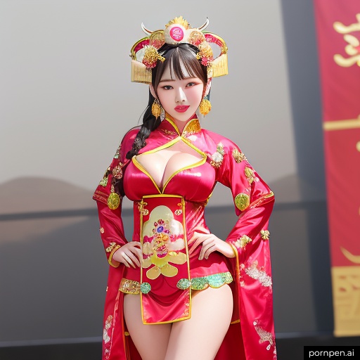 民族衣装のセクシー画像3