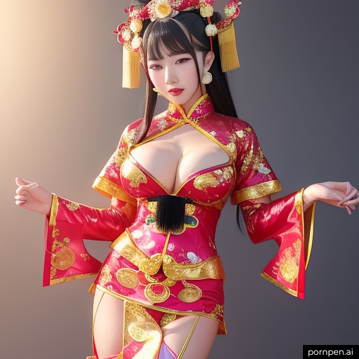 民族衣装のセクシー画像5