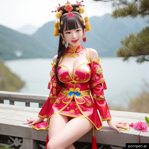 民族衣装のセクシー画像9