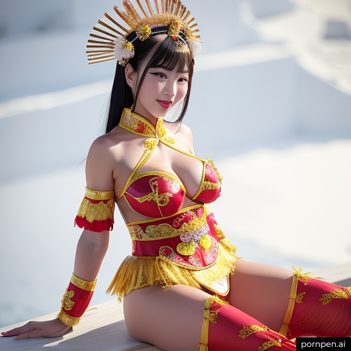 民族衣装のセクシー画像7