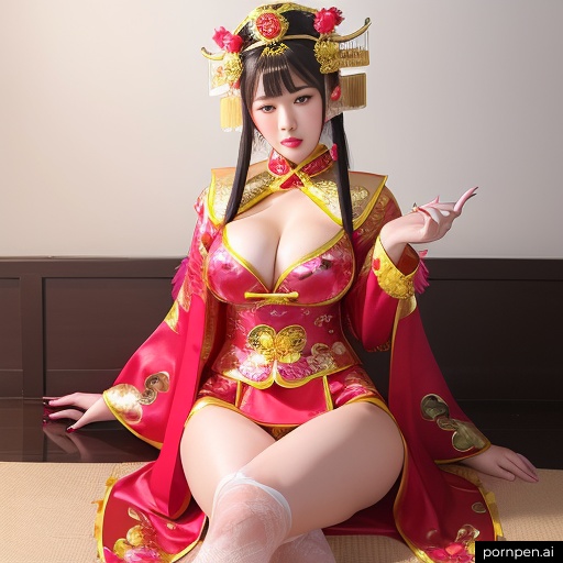 民族衣装のセクシー画像12