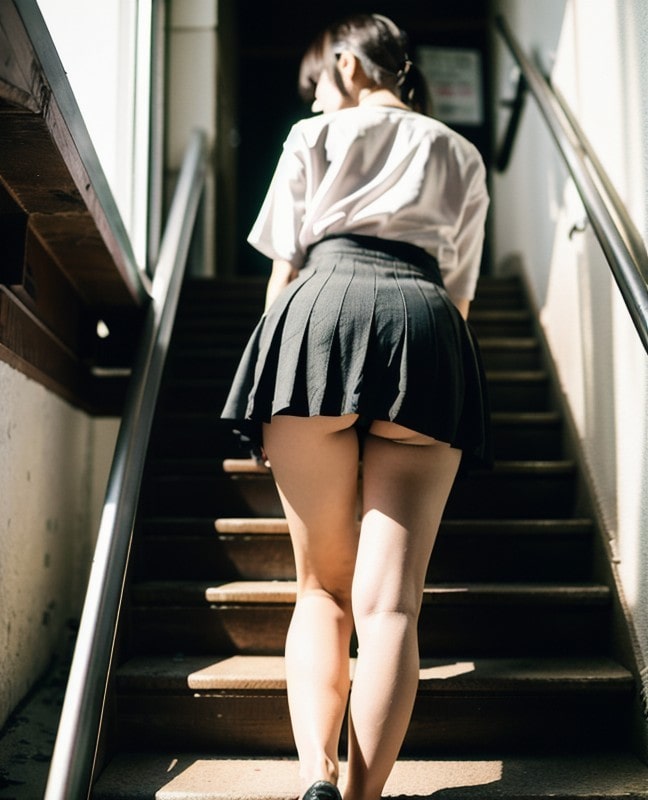 盗撮風のパンチラ2