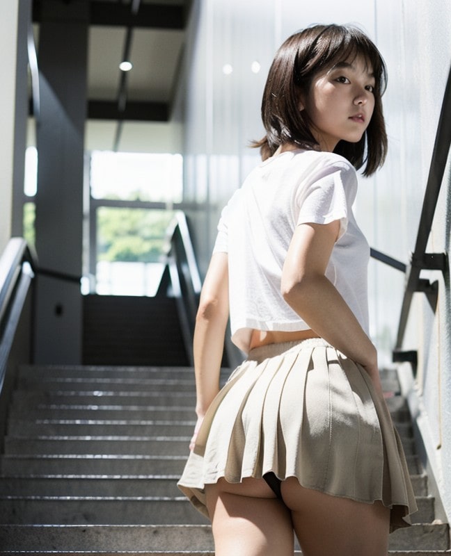 盗撮風のパンチラ13