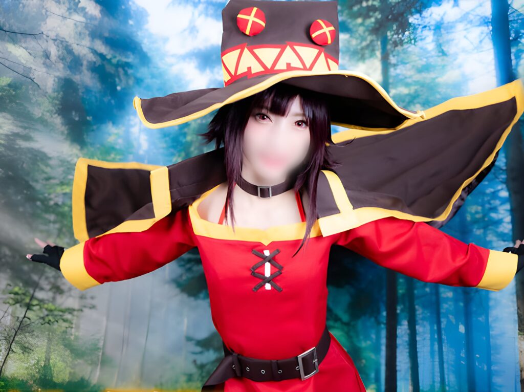 このすば この素晴らしい世界に祝福を めぐみん 体長140cm台低身長ちっぱいパイパン美少女レイヤー2.5次元生ハメ濃密濃厚中出しエクスプロージョン1