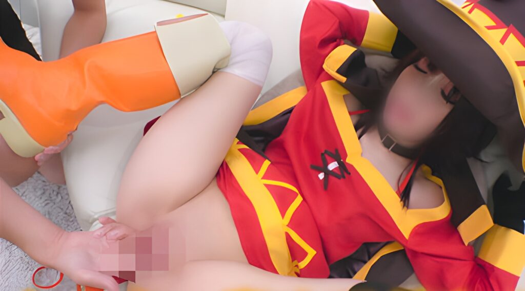 このすば この素晴らしい世界に祝福を めぐみん 体長140cm台低身長ちっぱいパイパン美少女レイヤー2.5次元生ハメ濃密濃厚中出しエクスプロージョン2