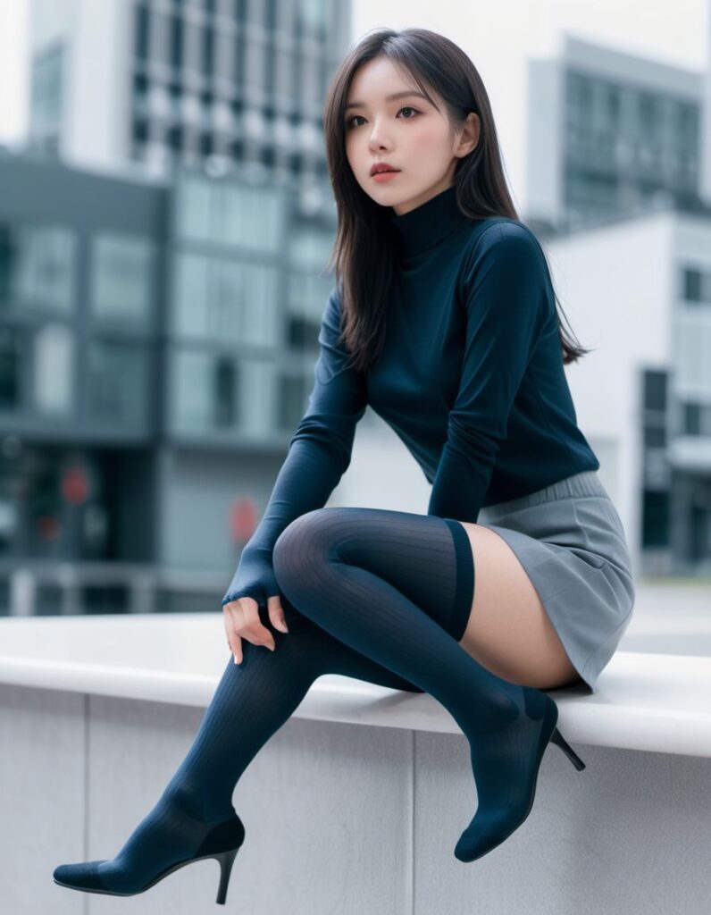 ニーハイソックス画像3