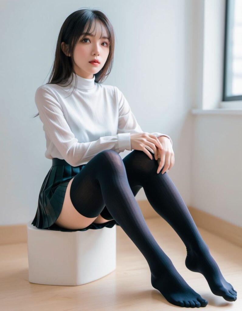 ニーハイソックス画像6