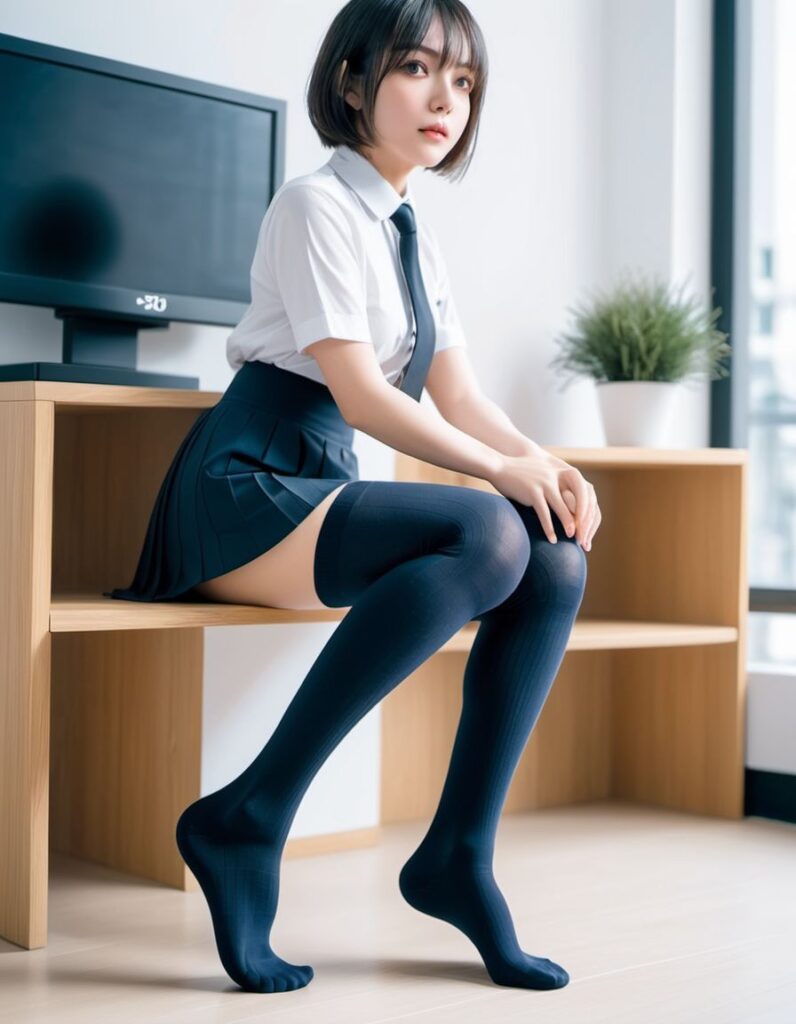 ニーハイソックス画像9