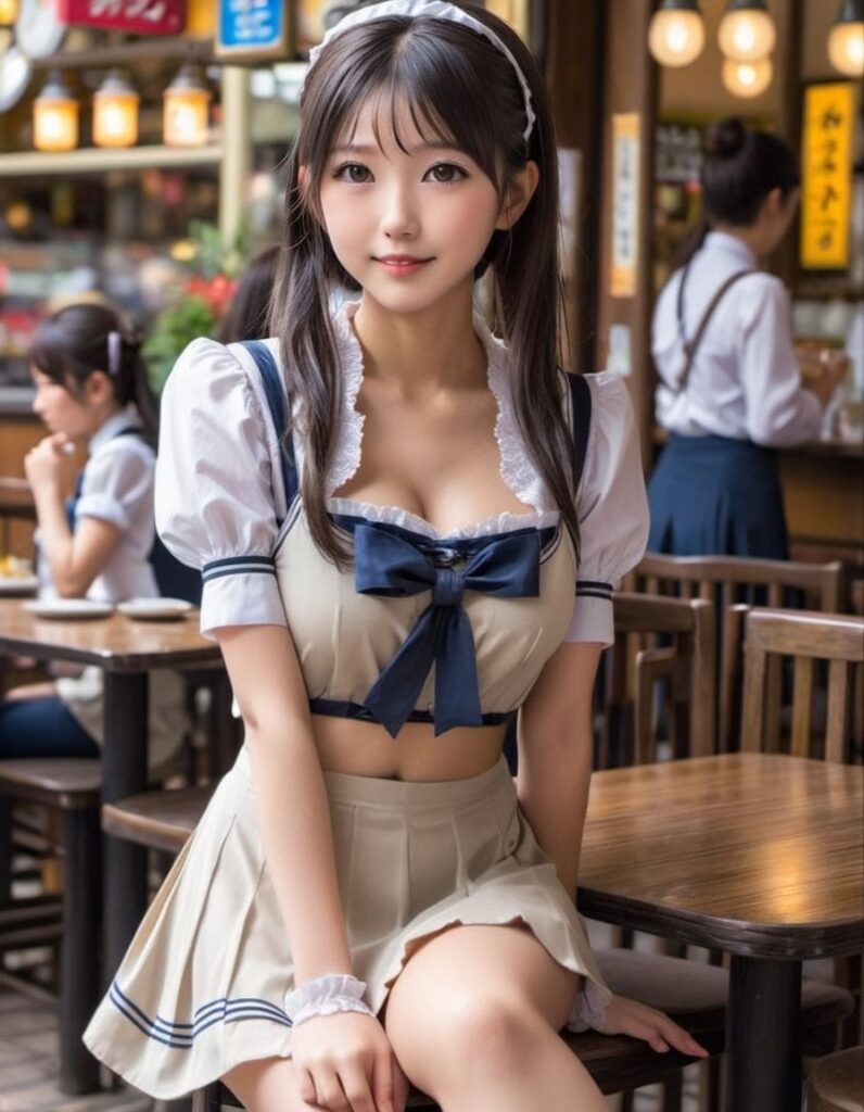えちかわメイド服画像8