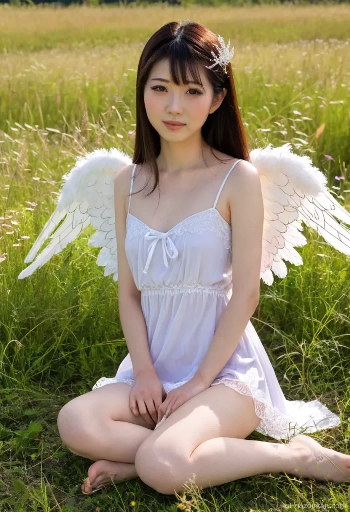 天使の羽エロAI画像まとめ 7